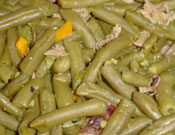 String Beans with Smoked Turkey
